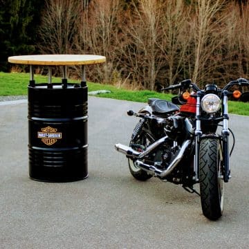 Stehtisch Harley Davidson Fan